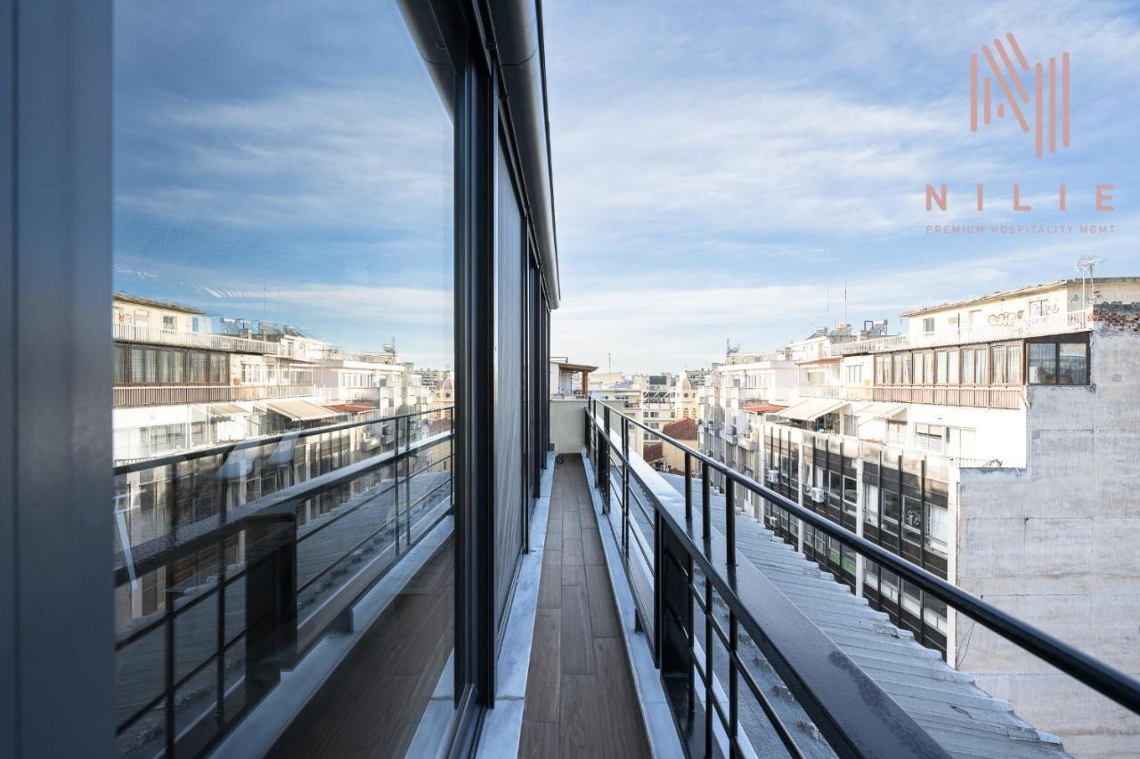Okto Penthouse, Nilie Hospitality Mgmt Daire Selanik Dış mekan fotoğraf